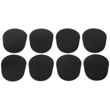 Alto / Tenor Saxophon Mundstueck Patches Pads Kissen 0,8 mm Schwarz L7L86124