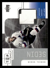 2001 UPPER DECK TOP SHELF DANIEL SEDIN DS MINT JERSEYS HOCKEY VANCOUVER CANUCKS