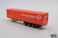 Herpa pianale/telonato rimorchio "Gebrüder Weiss" dal 320177 1/87/HN4220-2