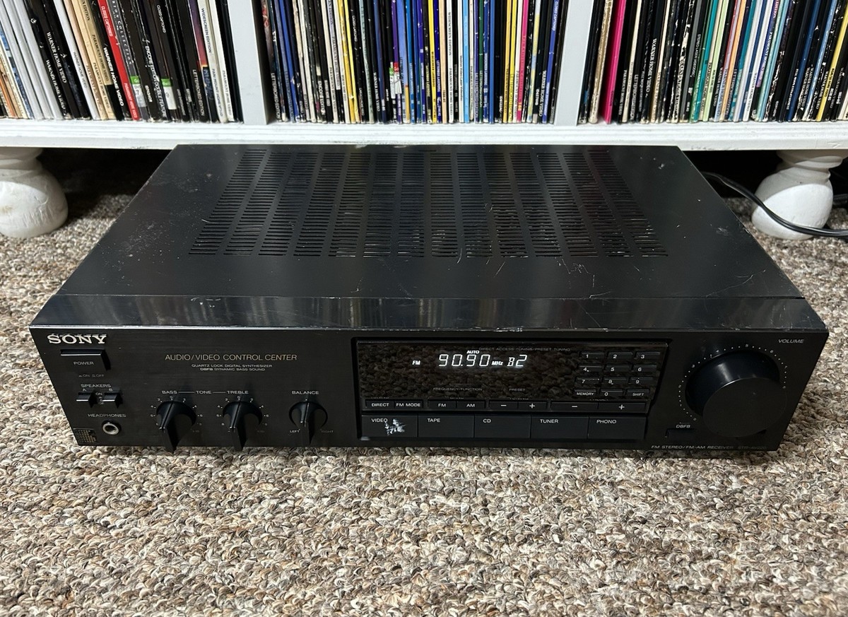 Sony STR-AV220 FM Stereo/FM-AM Receiver Audio/Video Control Center