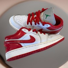 NIKE Air Jordan 1 Low SE Gatorade football grey univers red FQ1935-018 size 3.5Y