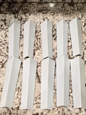 10- New Aluminum outside Siding Corner 8 Inches 10 for half inch siding