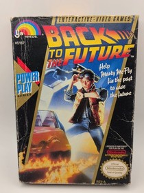 Back to the Future (NES, 1989) Box, Foam, Sleeve and Game - Tested/Works