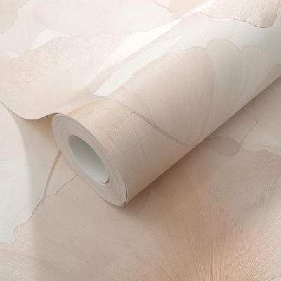 Erismann Ginko Dream Vinyl Pink Wallpaper 1047005 53cm Roll Decor