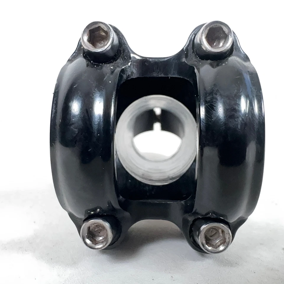 Dimension Black Alloy 1 1/8" Stem Ø31.8 Clamp, 90mm Reach, 35° Rise, 164 Grams - Image 2 of 4