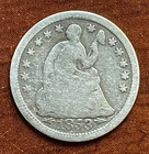 1853  Arrows Liberty Seated Half Dime