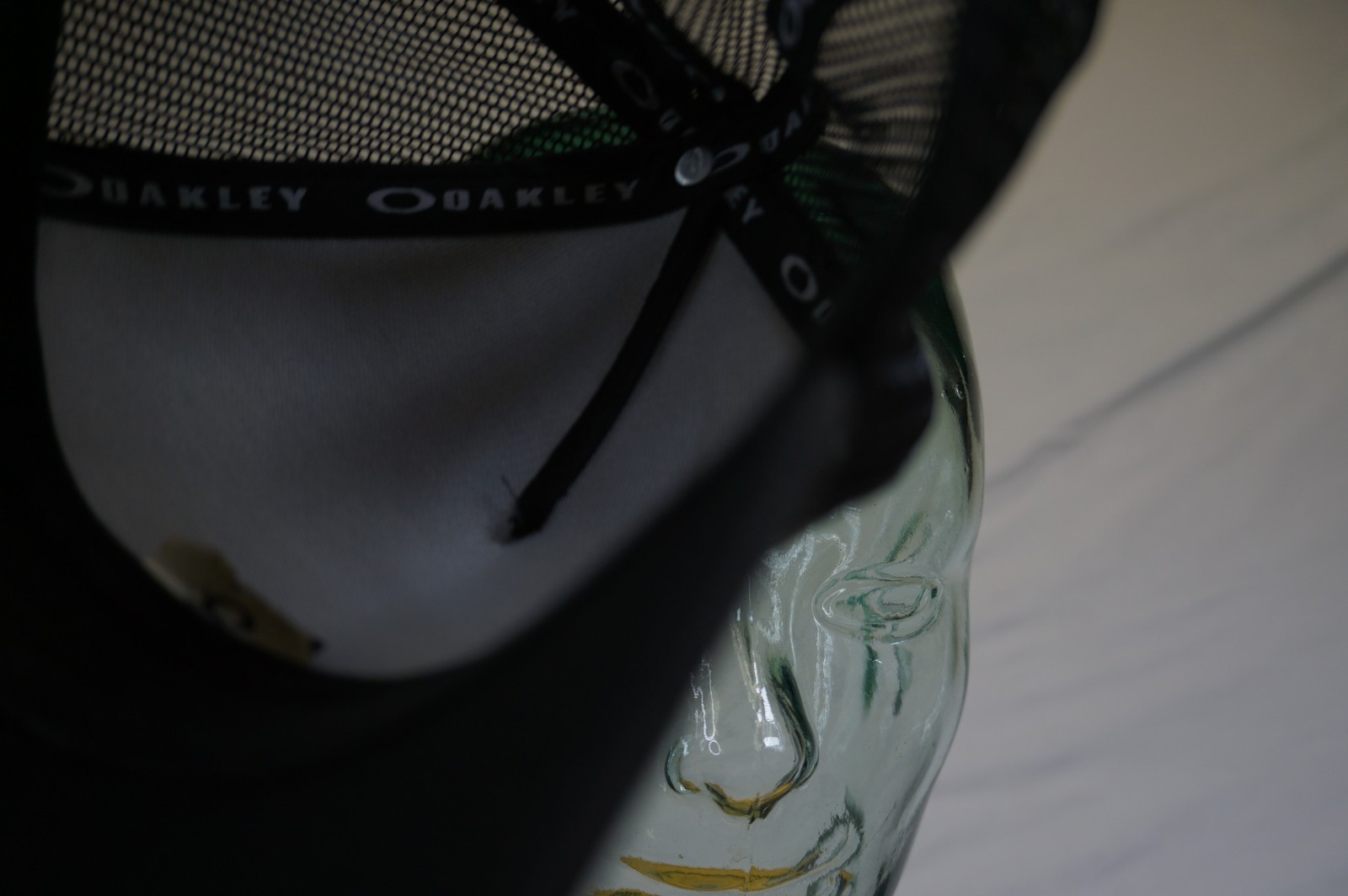 Oakley Baseball Cap, Hat Strapback Gray Meshback … - image 11