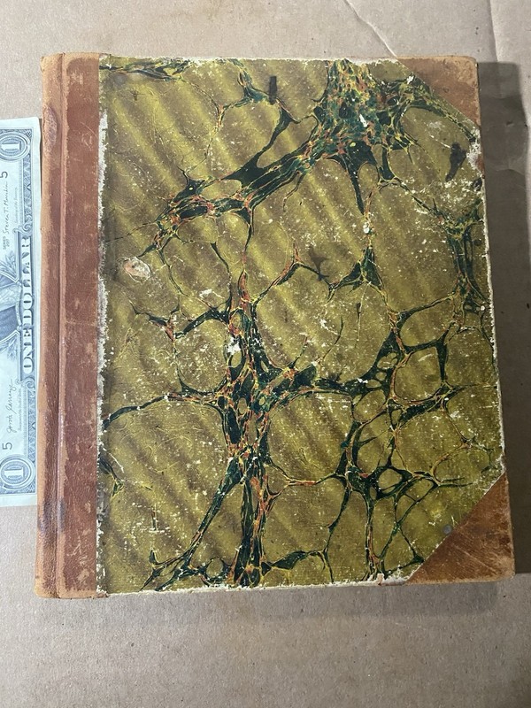 1860s-1880s Vermont Manuscript Ledger - Burril Lane, Newport - Farm & Business