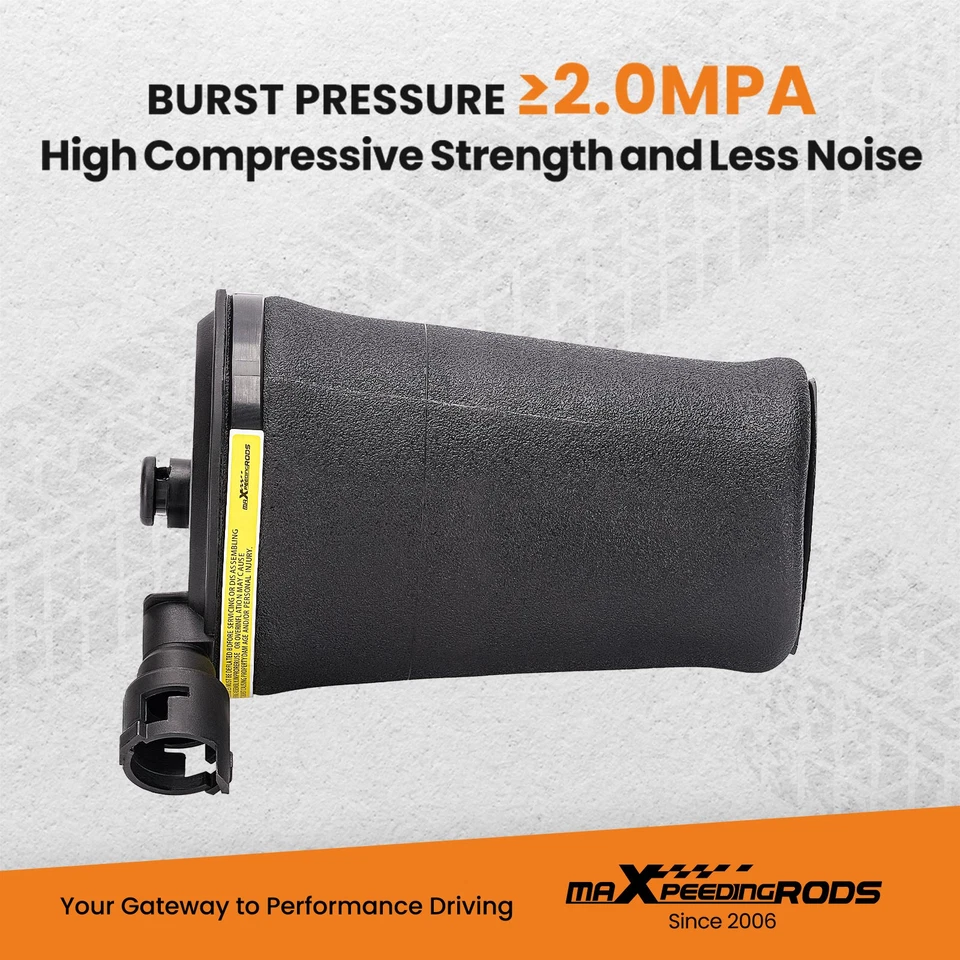 Pair Air Shock Suspension Bag Rear Left Right for Lincoln Town Car 1989 - 2010 - Imagem 2 de 4