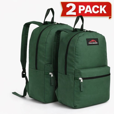 #ad 2 Pack Lightweight Backpack School Bookbag Travel Daypack Casual Bag $11.89