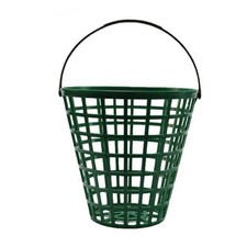Golf Ball Basket Sturdy Golf Ball Bucket with Handle Wire-Like for Golfers