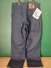 NEW Dope Denim Size W38 L34 Dark Blue Mens Bootcut Jeans Skater