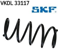SKF VKDL33117 Fahrwerksfeder FüR Opel