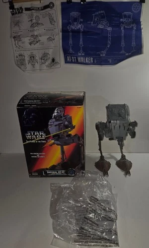 1995 Star Wars The Power of the Force Imperial AT-ST Scout Walker with box