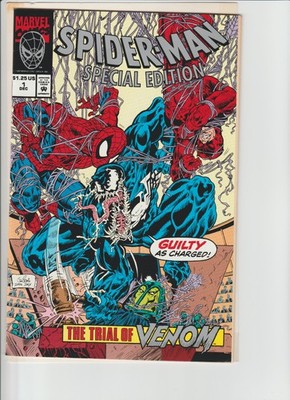 Spider-Man Special Edition #1 Trial of Venom charleston chew unicef