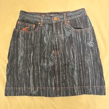 Vivienne Westwood Denim Skirt M Excellent Condition Fashionable Mini Skirt