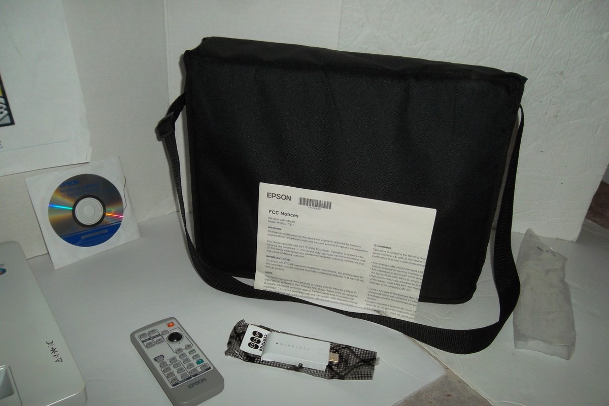 Epson PowerLite 1825 Projector XGA 3LCD USB Wireless VGA RCA LAN