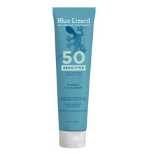 Blue Lizard SPF 50 Mineral Sunscreen Lotion 5oz UVA/UVB Aloe Vera Sensitive Skin