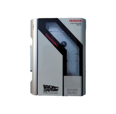 Aiwa PCR-F7 Back to the Future 40th Aniv Cassette Player w