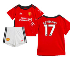 2023-2024 Man Utd Home Baby Kit (Garnacho 17)