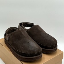 UGG Goldenstar Clogs Women's US 8 Brown Suede Slip On Comfort Shoes Ebay5578