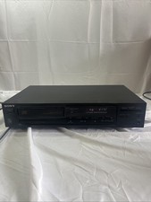 Vintage 1989 Sony CDP-470 Compact Linear Skate Disc Player- No Remote Tested