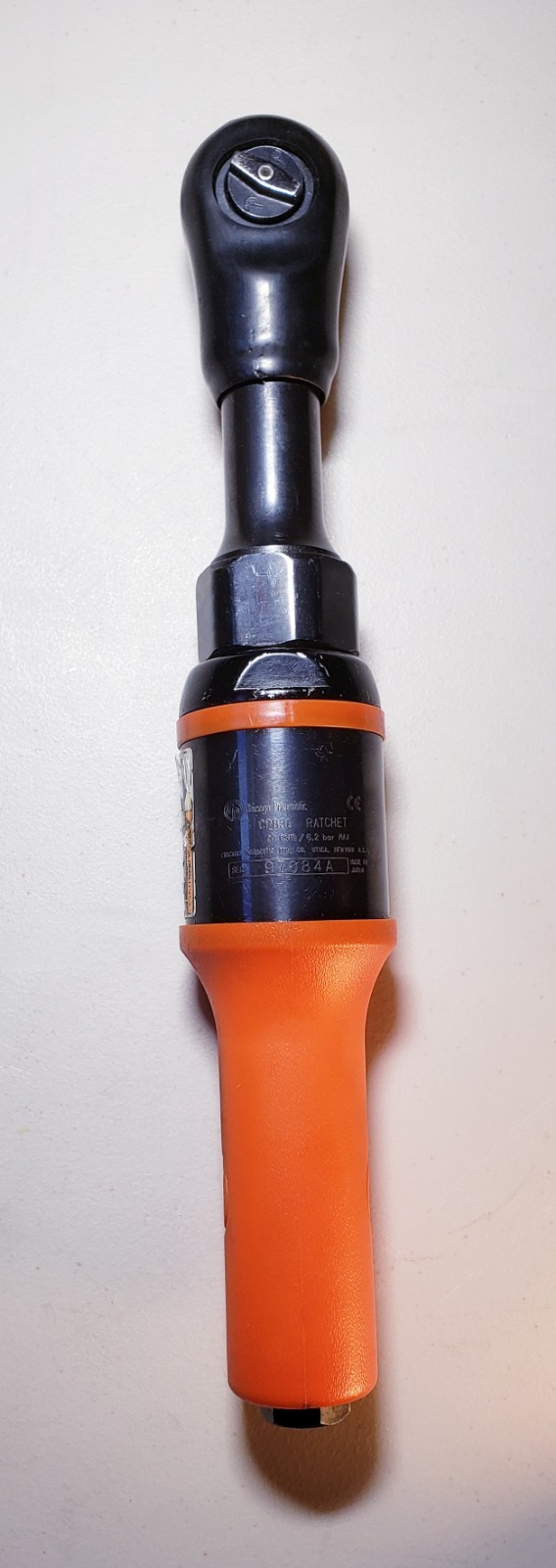 Central Pneumatic 3/8 CP830 High Torque Air Rachet Made In JAPAN Heavy Duty 