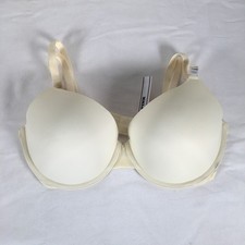 Victoria's Secret Pink Lightly Lined T-Shirt Bra 36DD Cream Ivory NWT