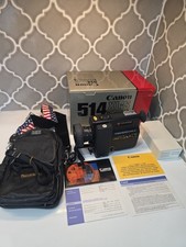 Canon Canosound 514XL-S Super 8 camera original box Untested