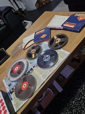 3 X Agfa 15 CM 2 X BASF  . TONBAND und Spule  . 