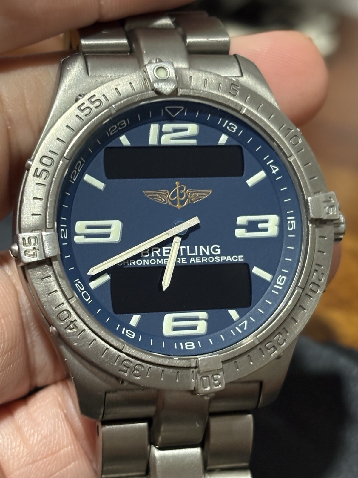 Breitling Chronometer Aerospace Watch. Guaranteed… - image 4