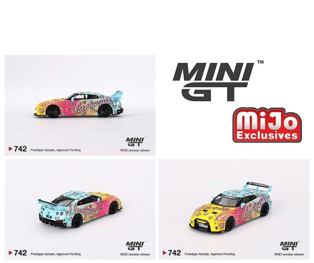 ミニカー minigt r35 libertywalk NO39 MINI GT #39 LB☆WORKS Nissan GT-R (R35) Magic Purple – J