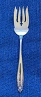 Solid Cold Meat Fork, 8”, Prelude by International Sterling Silver, no mono