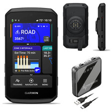 Garmin Edge 1060 Premium GPS Cycling Computer 3.5" Touchscreen w/ Power Bank