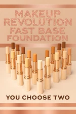 Lot Of 2 - Makeup Revolution Fast Base Stick Foundation YOU CHOOSE FREE SHIPPING