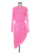 Boohoo Women Pink Cocktail Dress 0