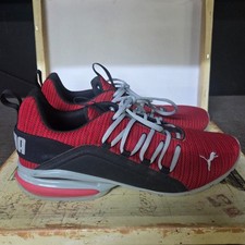Size 13 - PUMA Axelion Ridge Men's Running-Cross Training Shoes Low Red-Blk Snkr