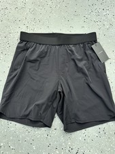 Ten Thousand Tactical Shorts Mens Medium Black 7" Inseam Lined Running Interval