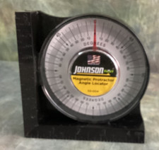 Johnson Magnetic Protractor Angle Locator 53-004 Made In USA