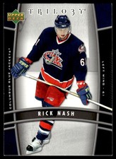 2006-07 Upper Deck Trilogy Rick Nash Columbus Blue Jackets #29