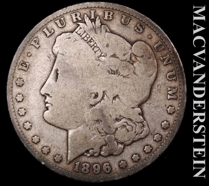 1896-O Silver Morgan Dollar - Scarce  Better Date  No Reserve  #L4942