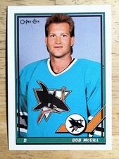 1991-92 O-Pee-Chee #216 Bob McGill
