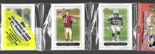 2005 Topps Football RACK PACK Alex Smith RC/front possible Rodgers +3 vintage #1