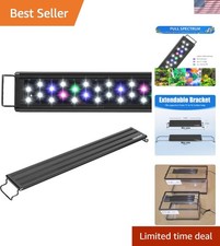 LED Aquarium Light Full Spectrum 12 Inch Fish Tank Light Fresh Water