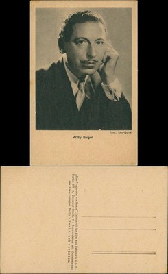 Ansichtskarte  Willy Birgel - Ufa Schauspieler 1956
