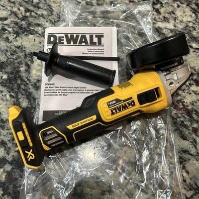 New Dewalt DCG405B 20V Max XR 4-1/2  Brushless Paddle Switch Angle Grinder (BT)