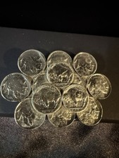 vintage 1979 Coin Cluster belt buckle