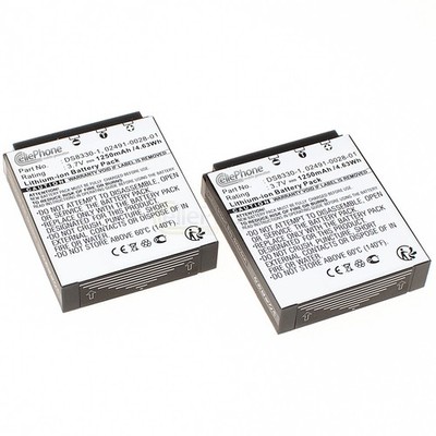 Akku Li-Ion Rollei 02491-0028-00 Prego DP8300 7430XW 8427XW - 2er Set