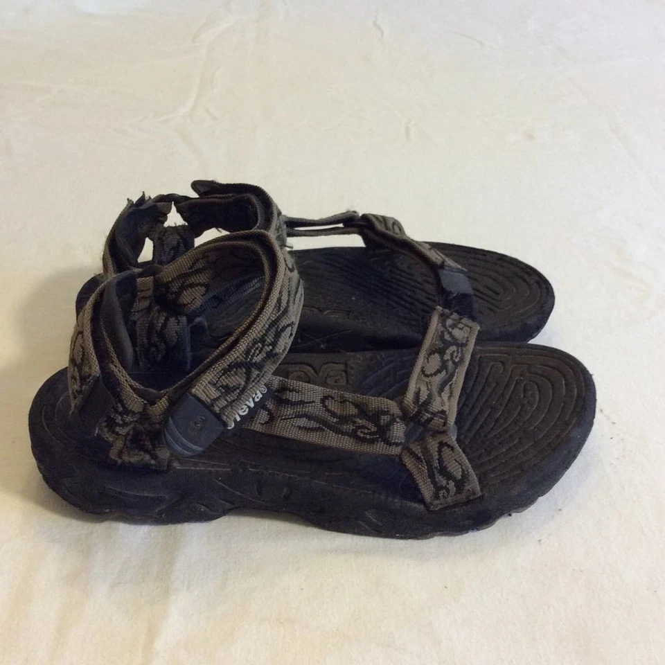 Teva Terradactyl Sandal Women Size 7 Grey Strappy Adjustable Outdoor Hiking Shoe - Image 3 of 4