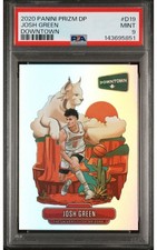 2020 Panini Prizm DP Josh Green Downtown #D19 Rookie Card PSA 9. rookie card picture